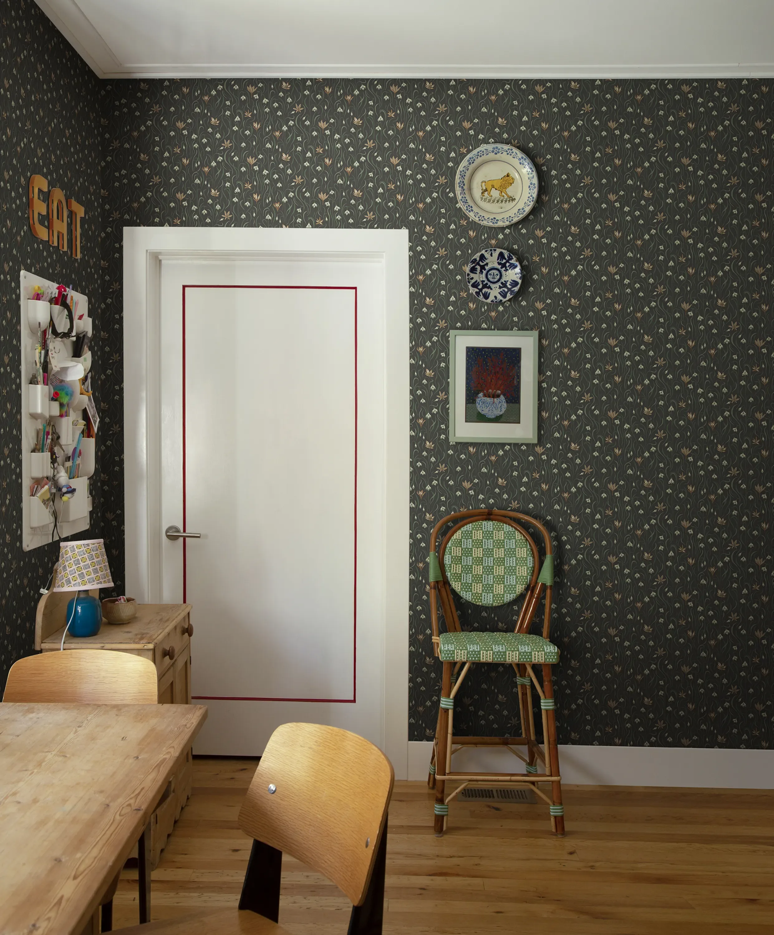 Sandberg Signe in Charcoal wallpaper (S10158)
