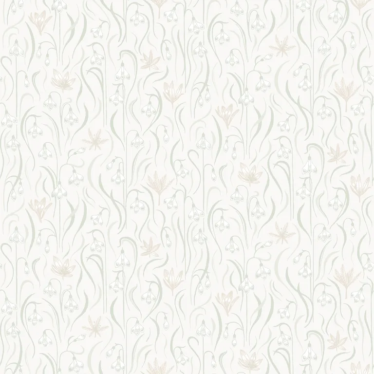 Sandberg Signe in Spring Green wallpaper (S10157)
