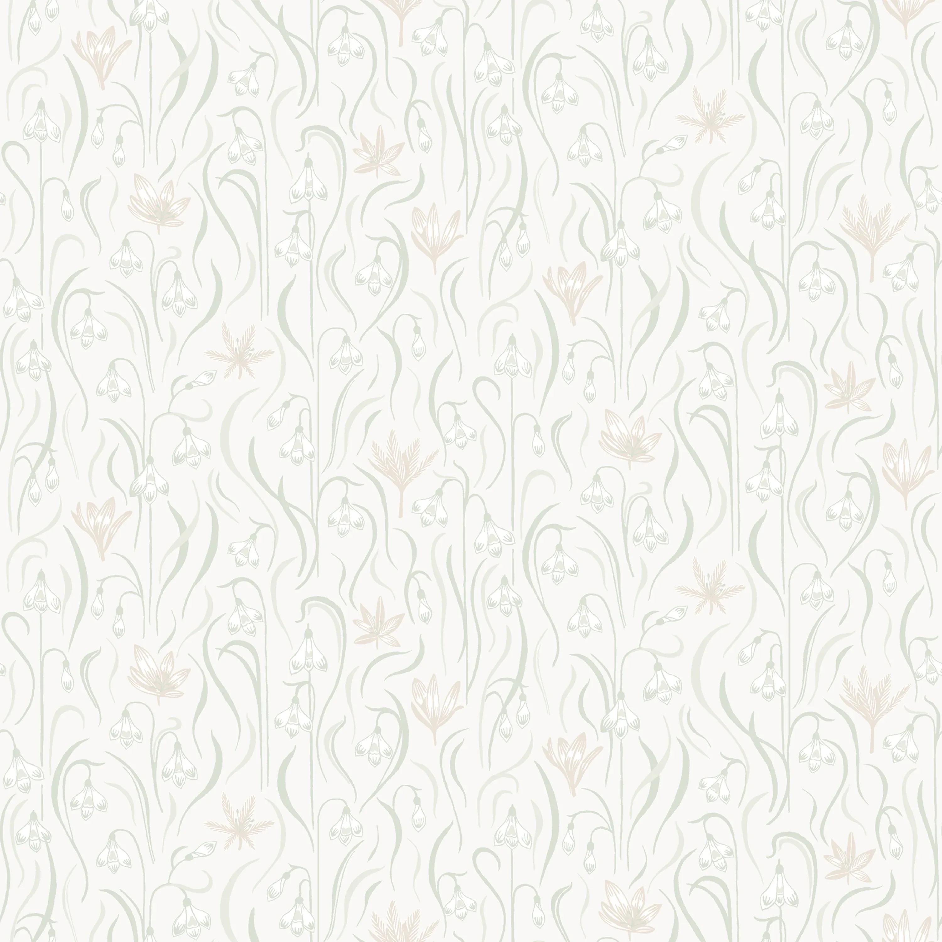 Sandberg Signe in Spring Green wallpaper (S10157)