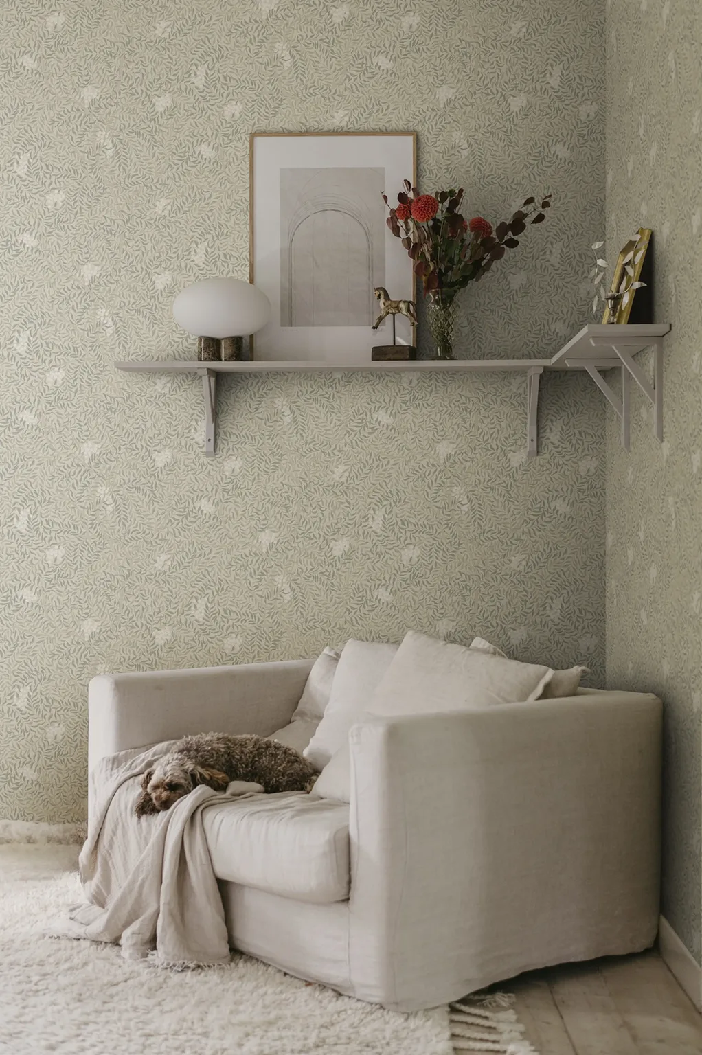 Sandberg Simon in Sandstone wallpaper (S10497)