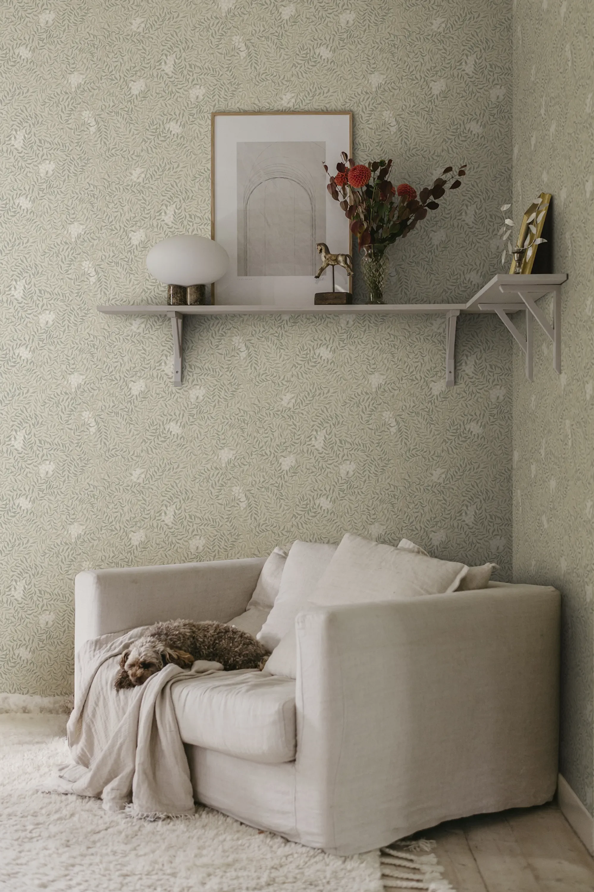 Sandberg Simon in Sandstone wallpaper (S10497)