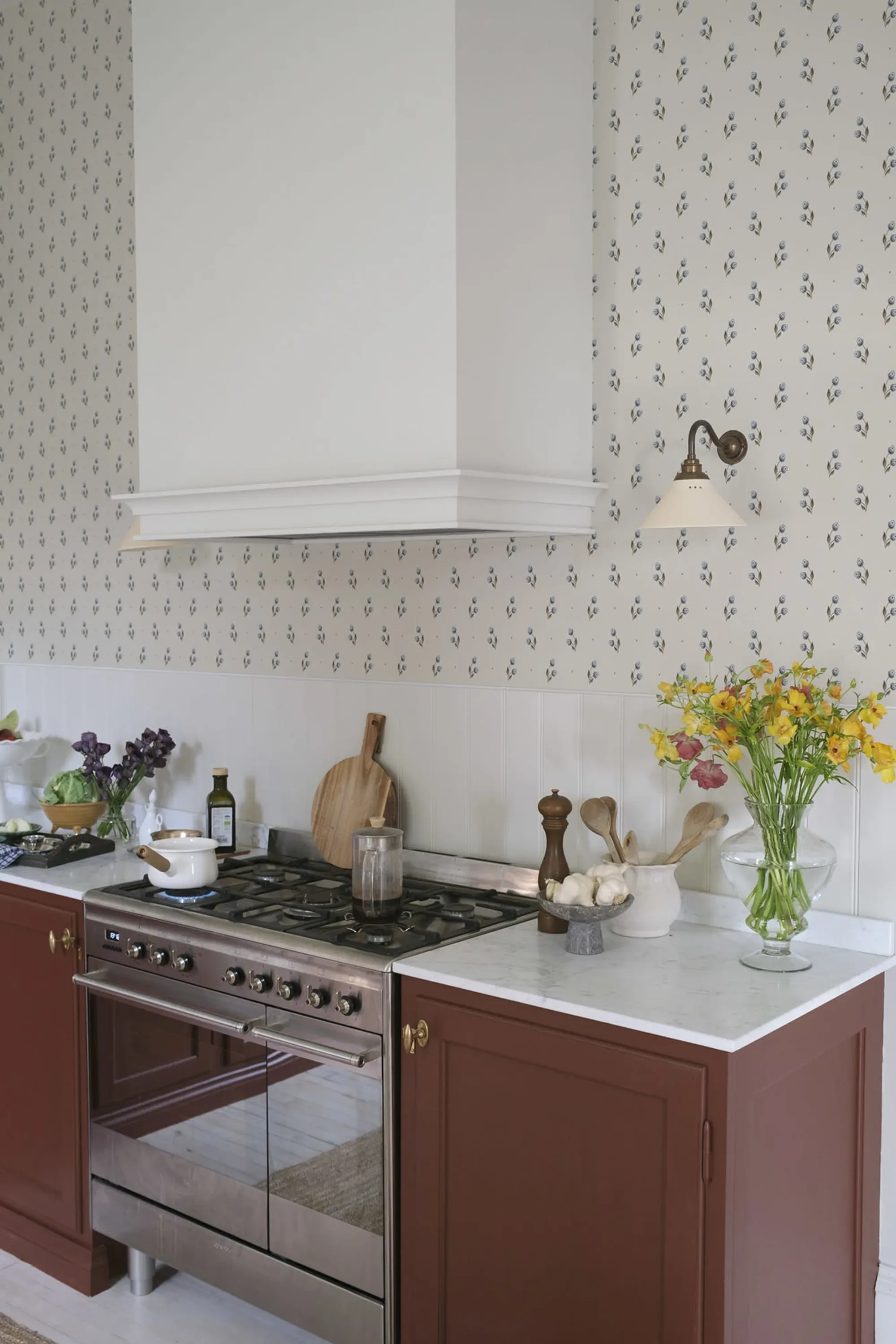 Sandberg Siv in Misty Blue wallpaper (S10469)