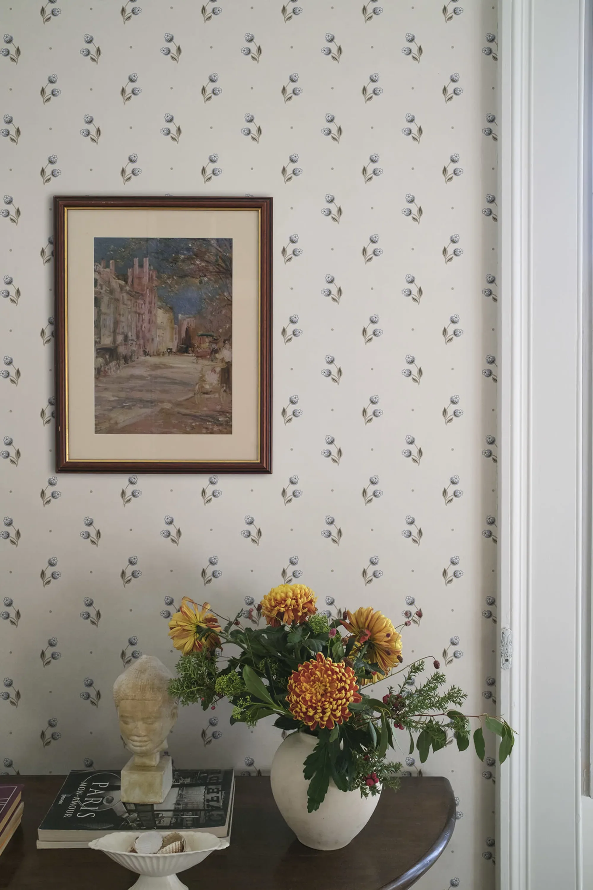 Sandberg Siv in Misty Blue wallpaper (S10469)