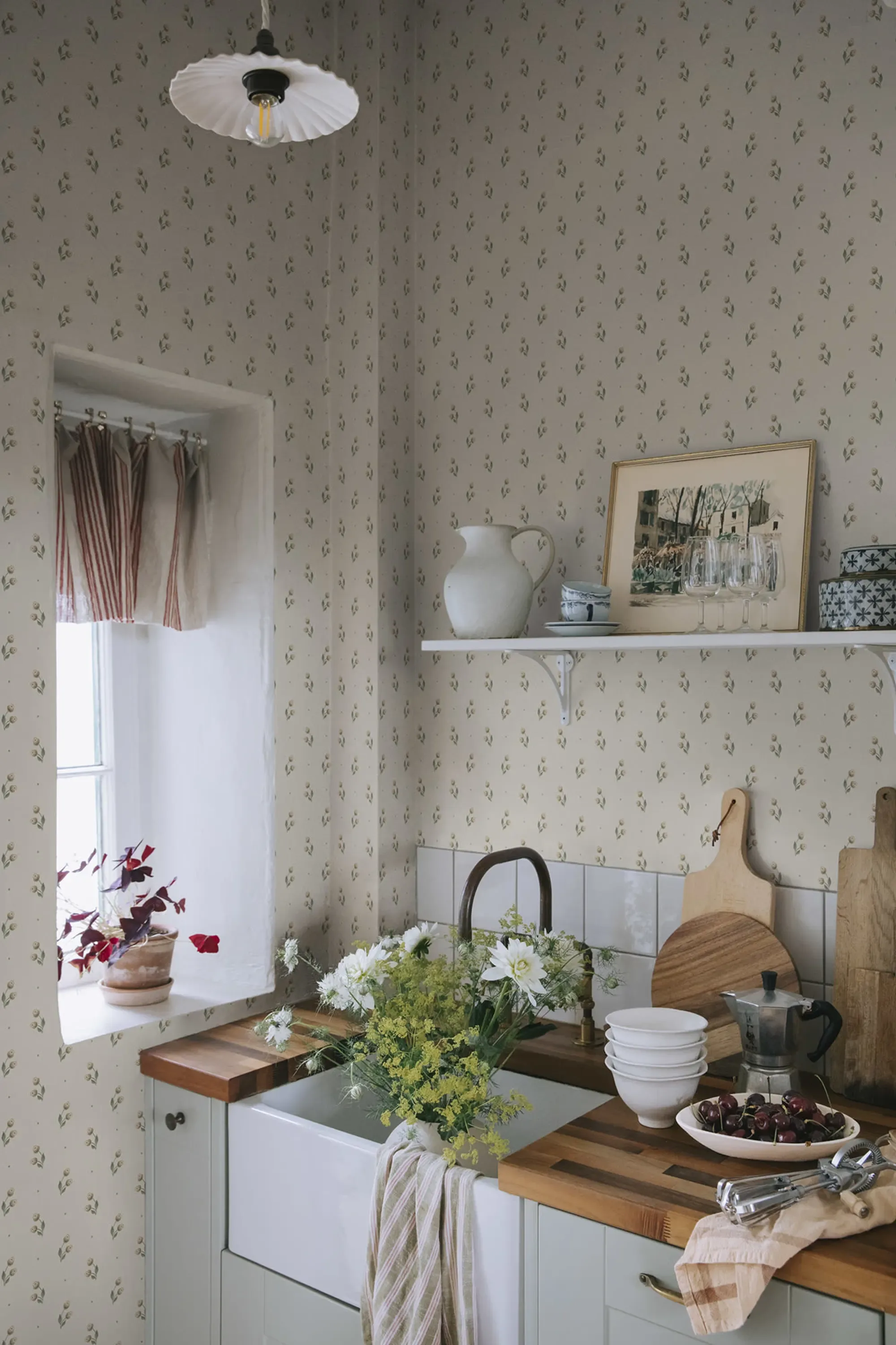 Sandberg Siv in Oat wallpaper (S10470)