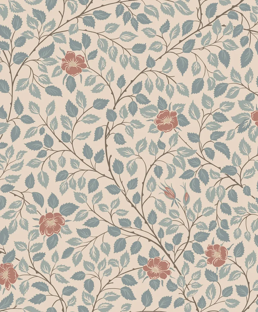 Sandberg Solliden in Blue wallpaper (S10464)