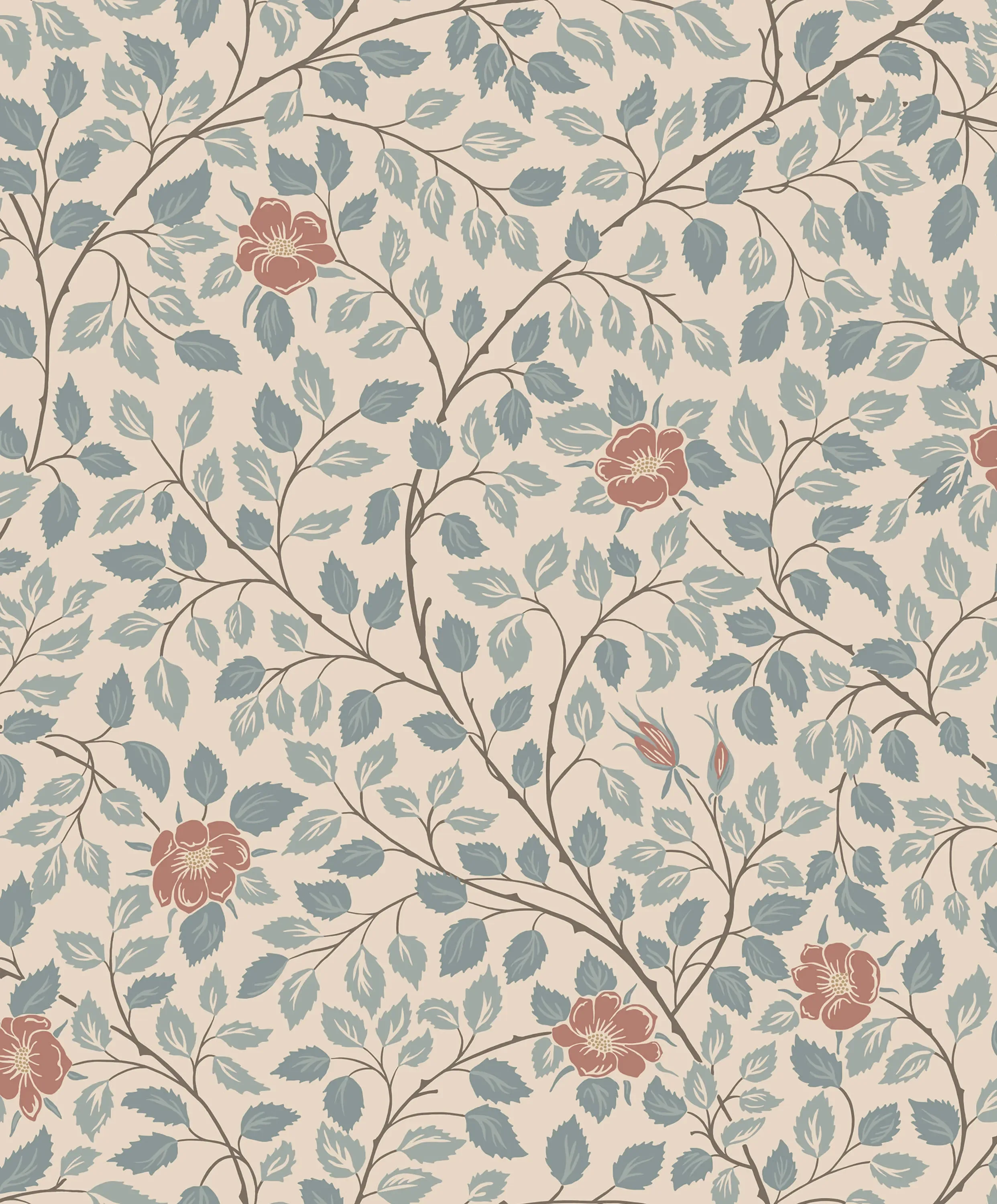 Sandberg Solliden in Blue wallpaper (S10464)
