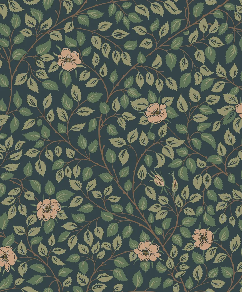 Sandberg Solliden in Midnight Blue wallpaper (S10465)