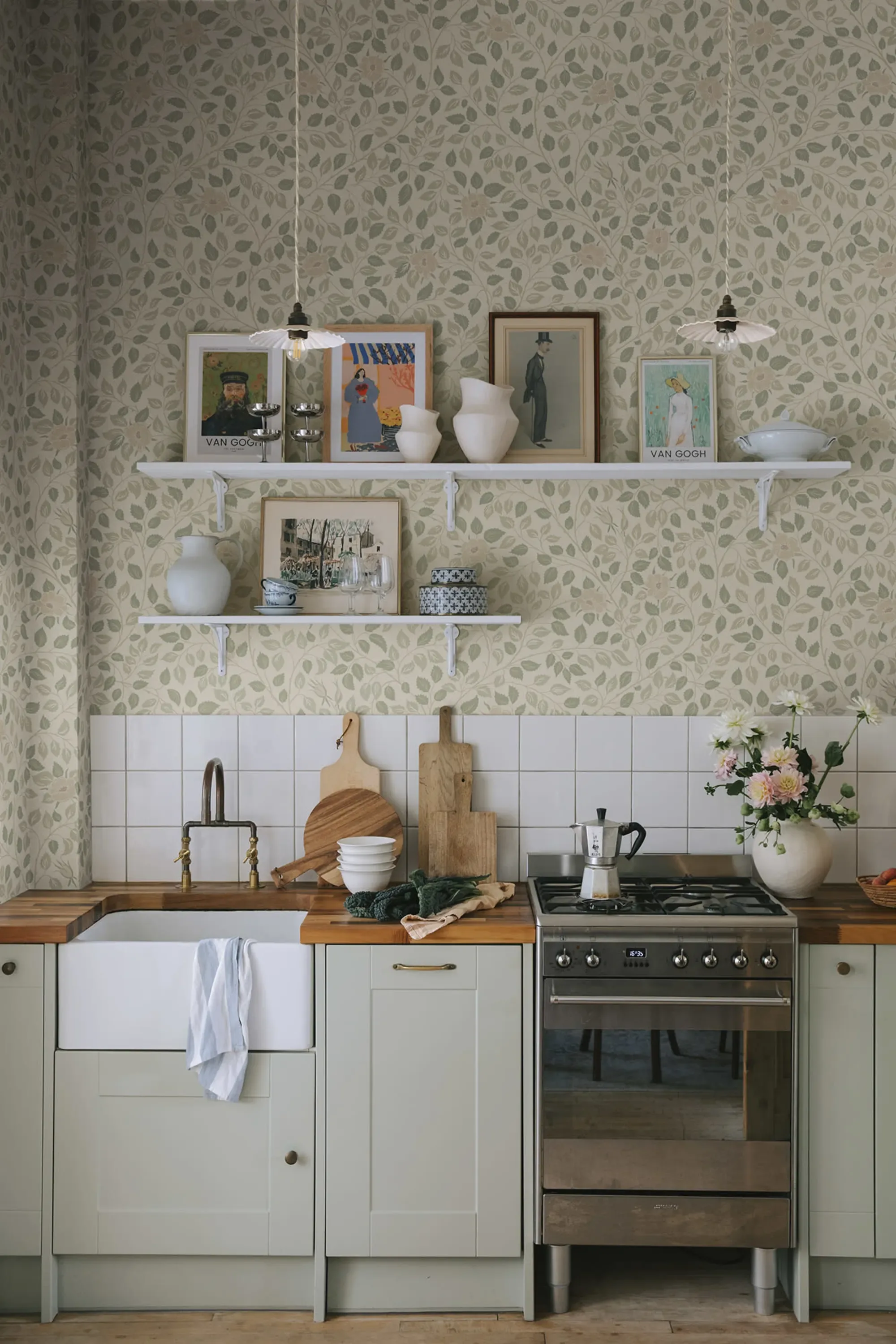 Sandberg Solliden in Spring Green wallpaper (S10462)