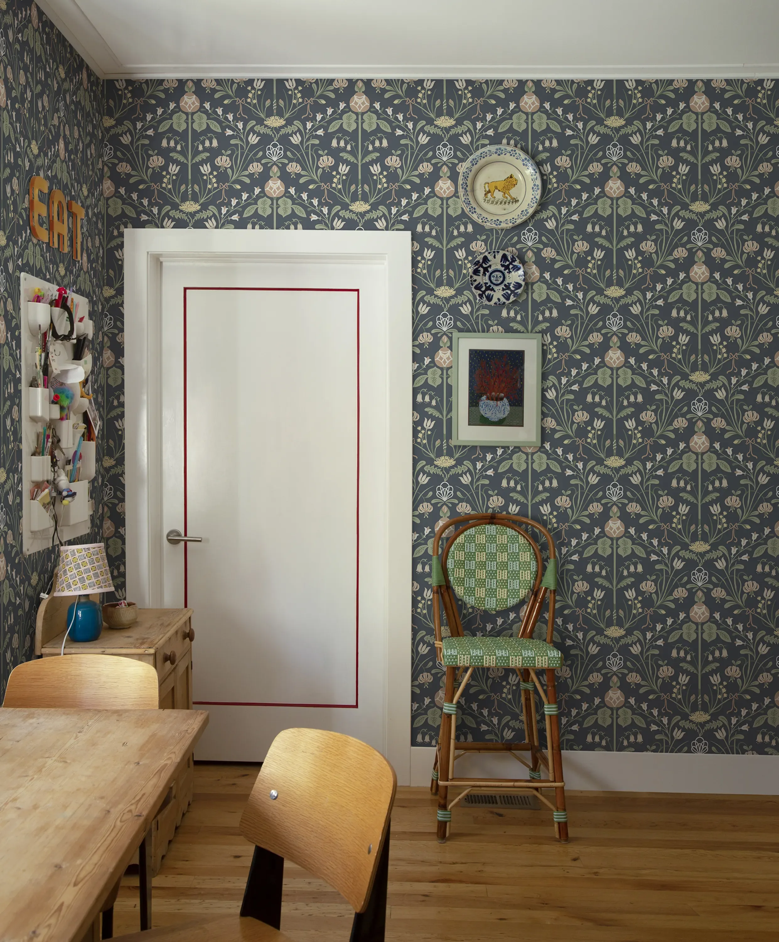 Sandberg Till Carl in Indigo wallpaper (S10155)