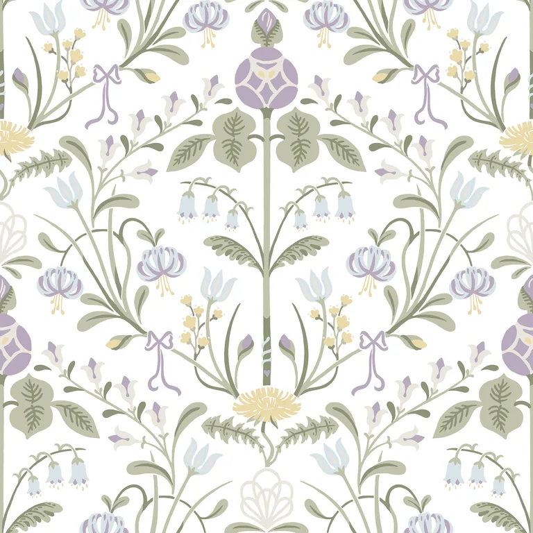 Sandberg Till Carl in Lilac wallpaper (S10154)