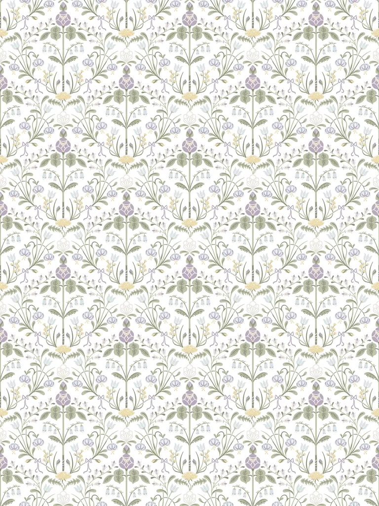 Sandberg Till Carl in Lilac wallpaper (S10154)