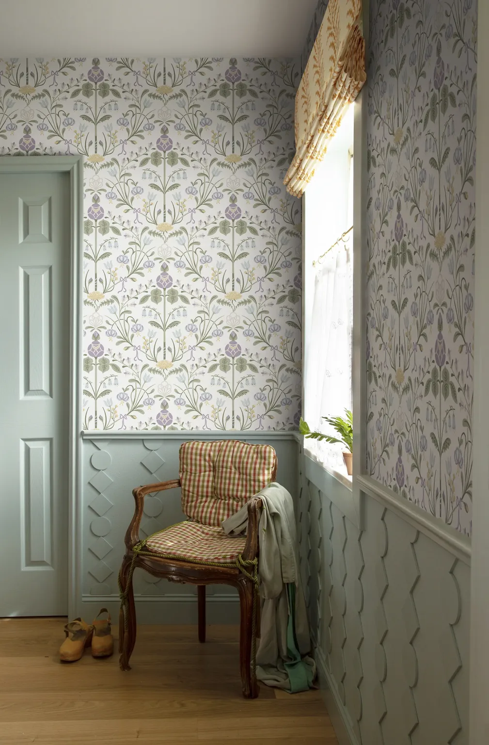 Sandberg Till Carl in Lilac wallpaper (S10154)