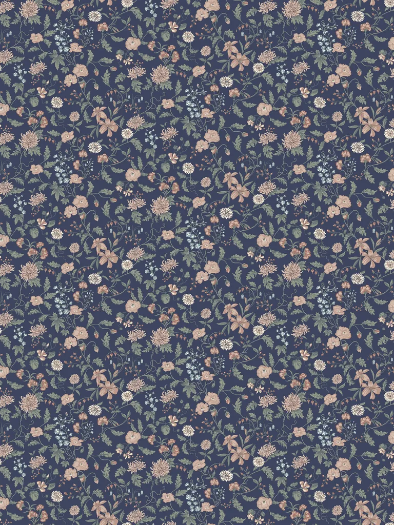 Sandberg Till Karin in Midnight Blue wallpaper (S10167)