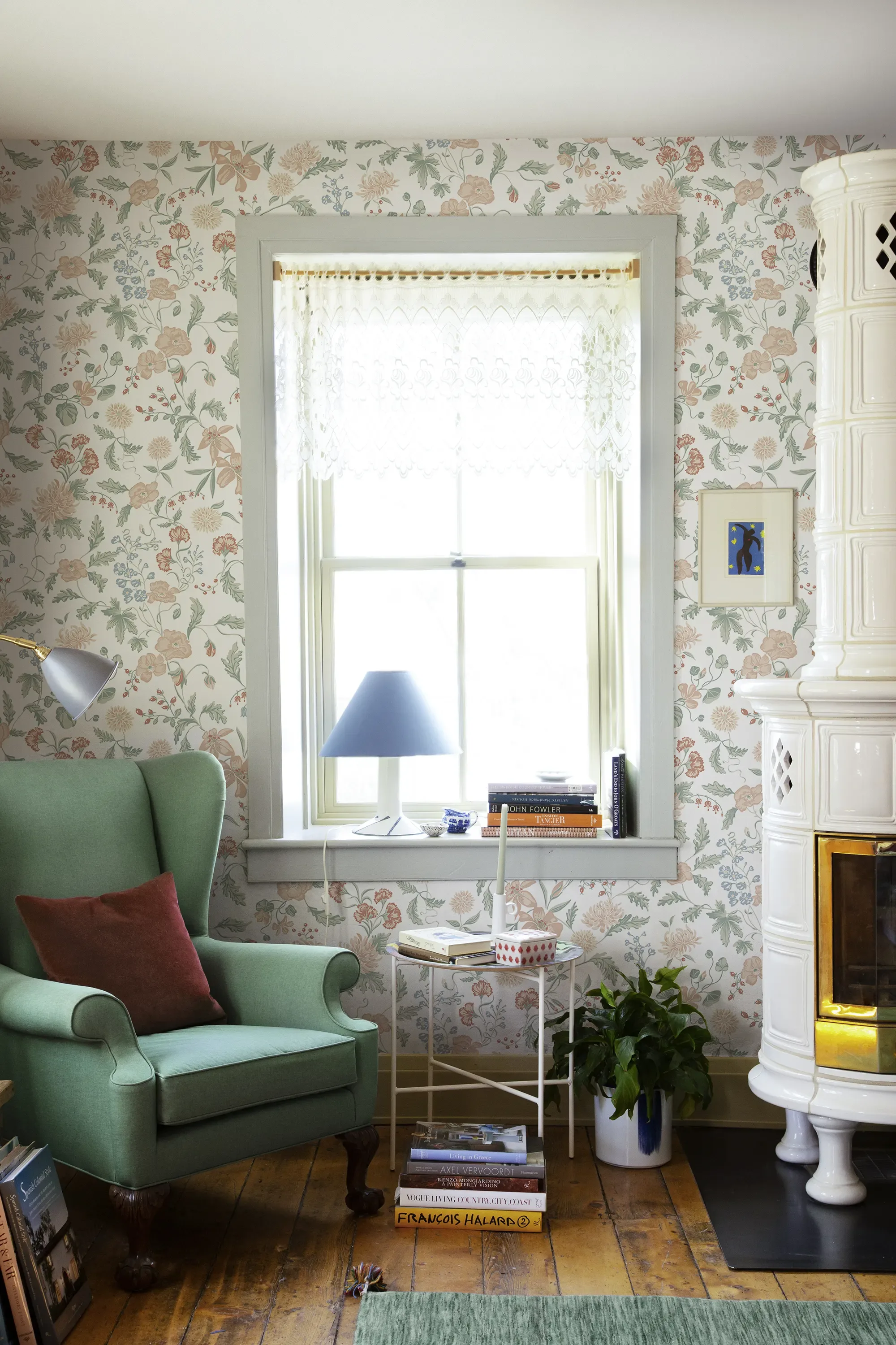 Sandberg Till Karin in Spring Green wallpaper (S10166)