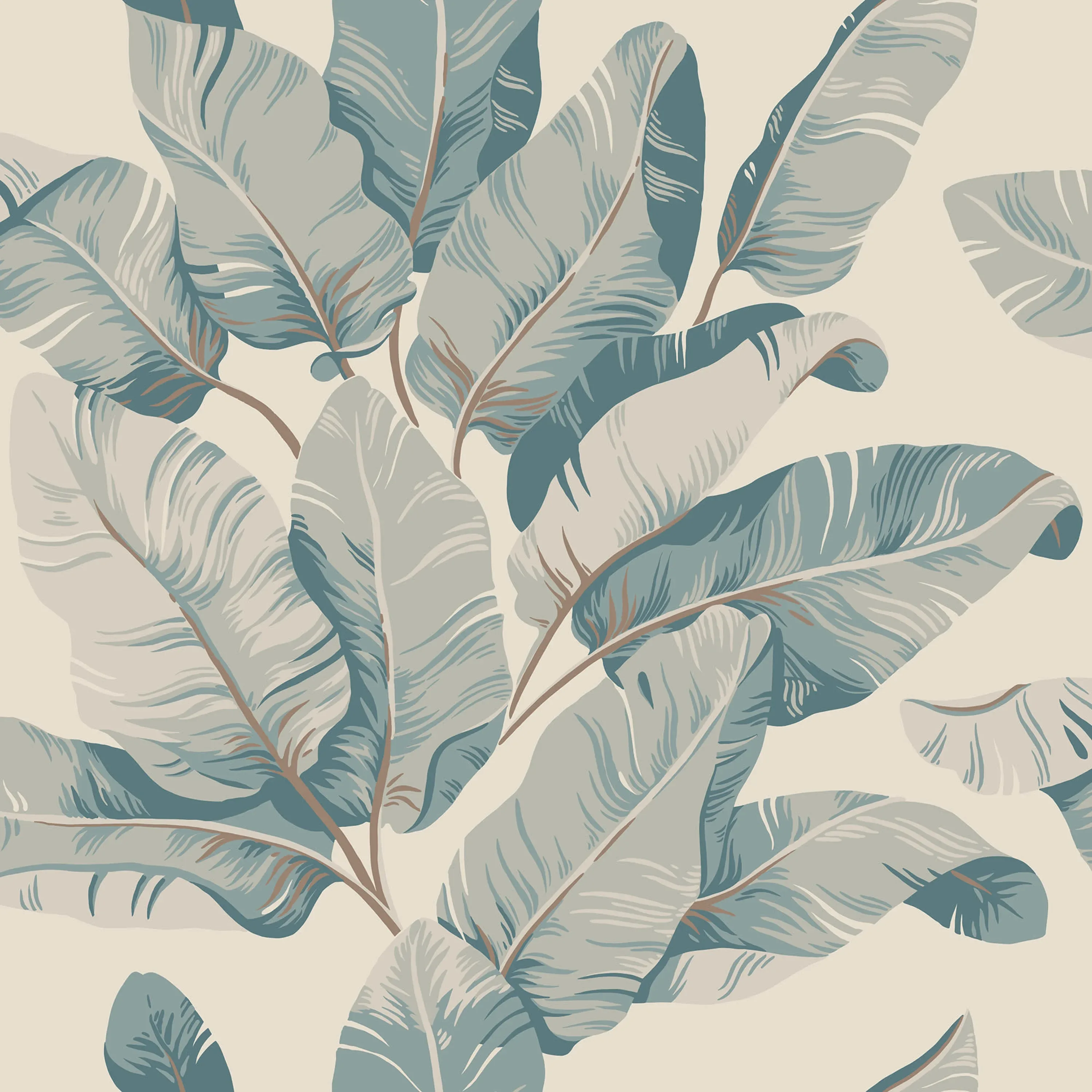 Sandberg Tom in Misty Blue wallpaper (S10434)