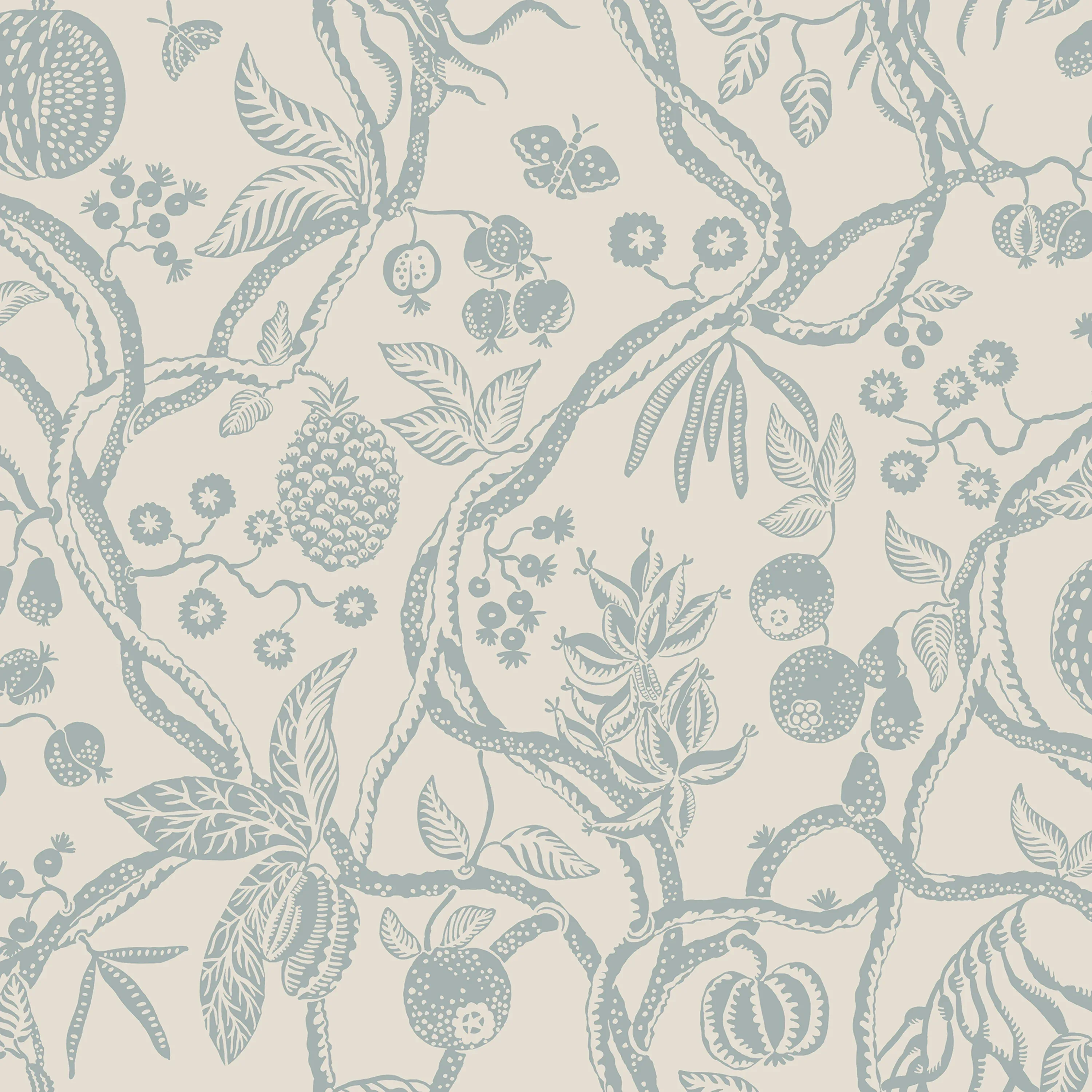 Sandberg Tree of Life in Light Blue wallpaper (S10615)