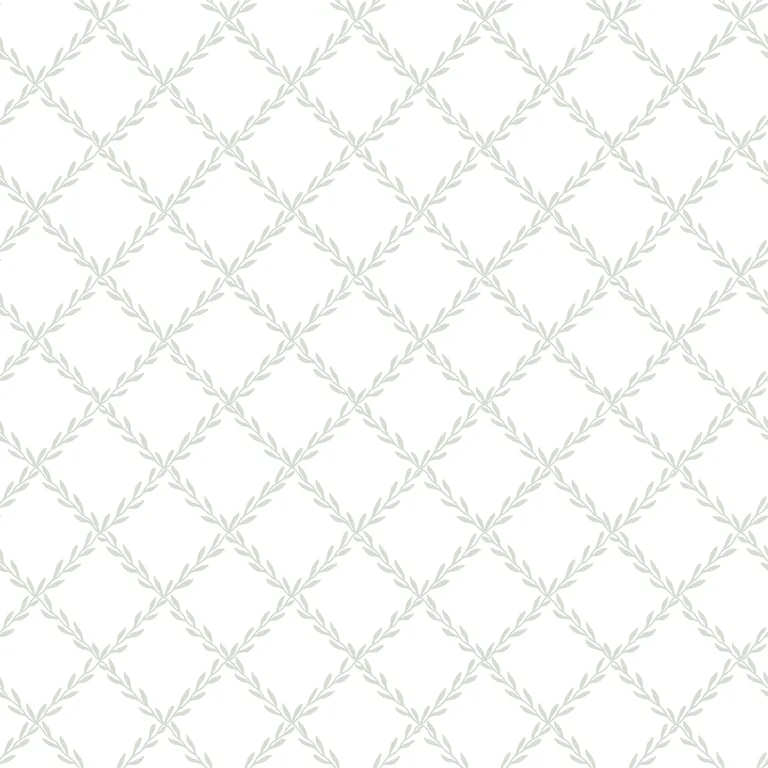 Sandberg Trellis in Garden Green wallpaper (S10301)