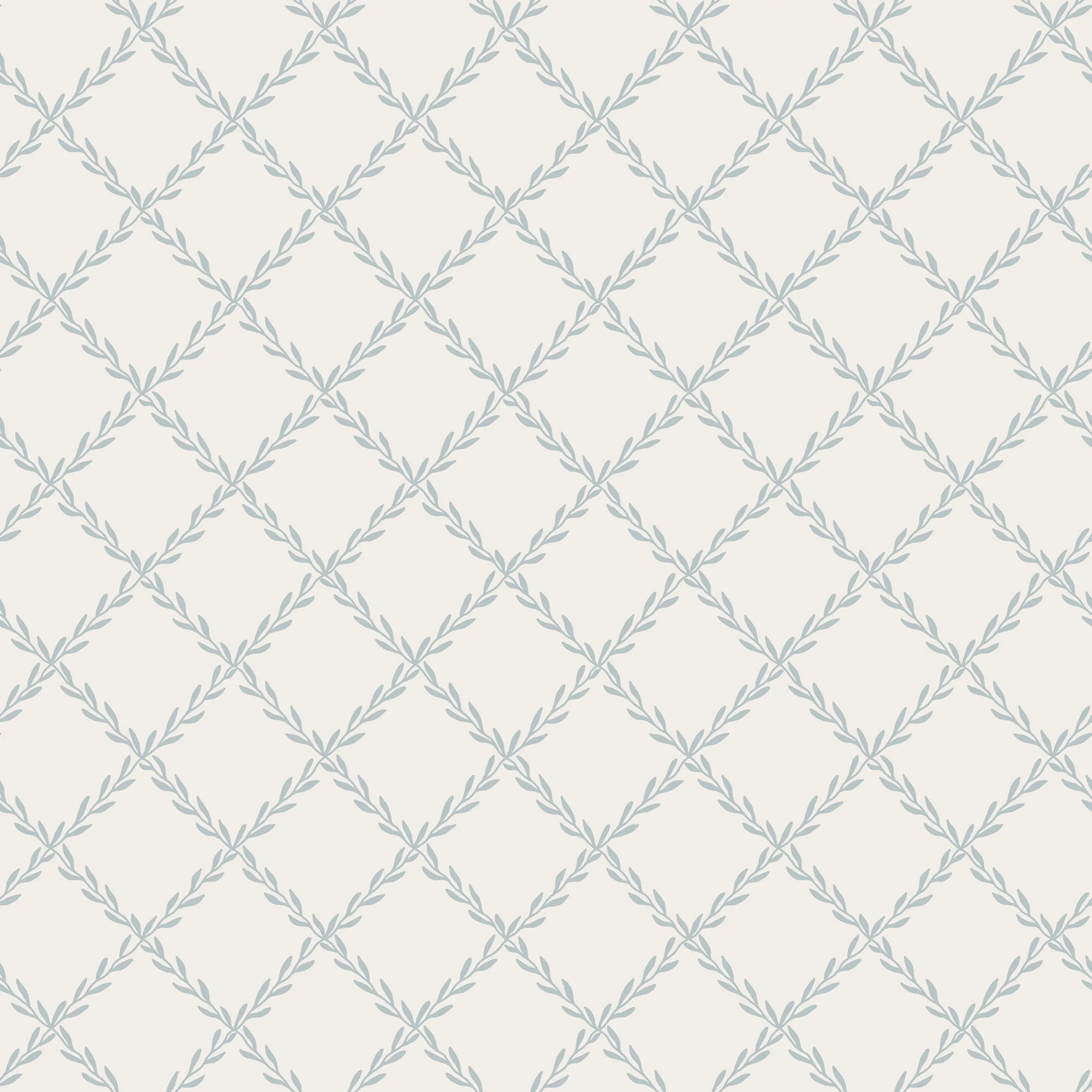 Sandberg Trellis in Misty Blue wallpaper (S10303)