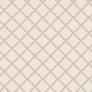 Sandberg Trellis in Terracotta wallpaper (S10305)