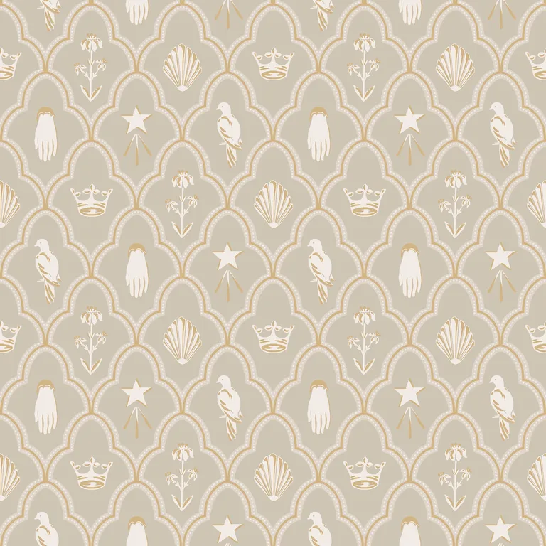 Sandberg Turtledove Barn in Gray wallpaper (S10271)