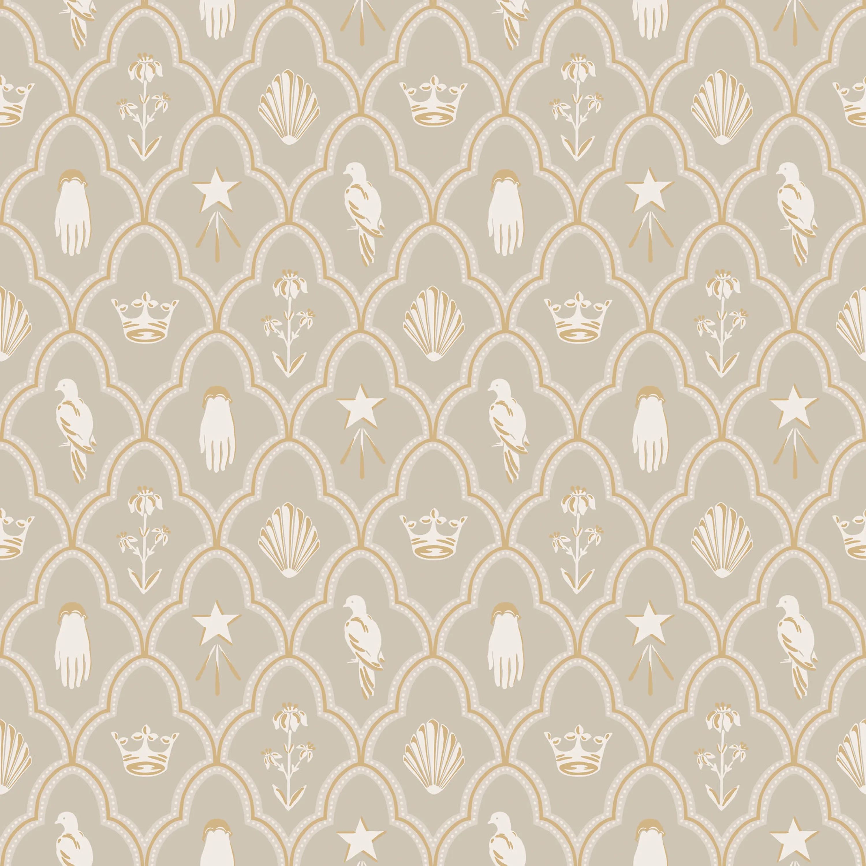 Sandberg Turtledove Barn in Gray wallpaper (S10271)