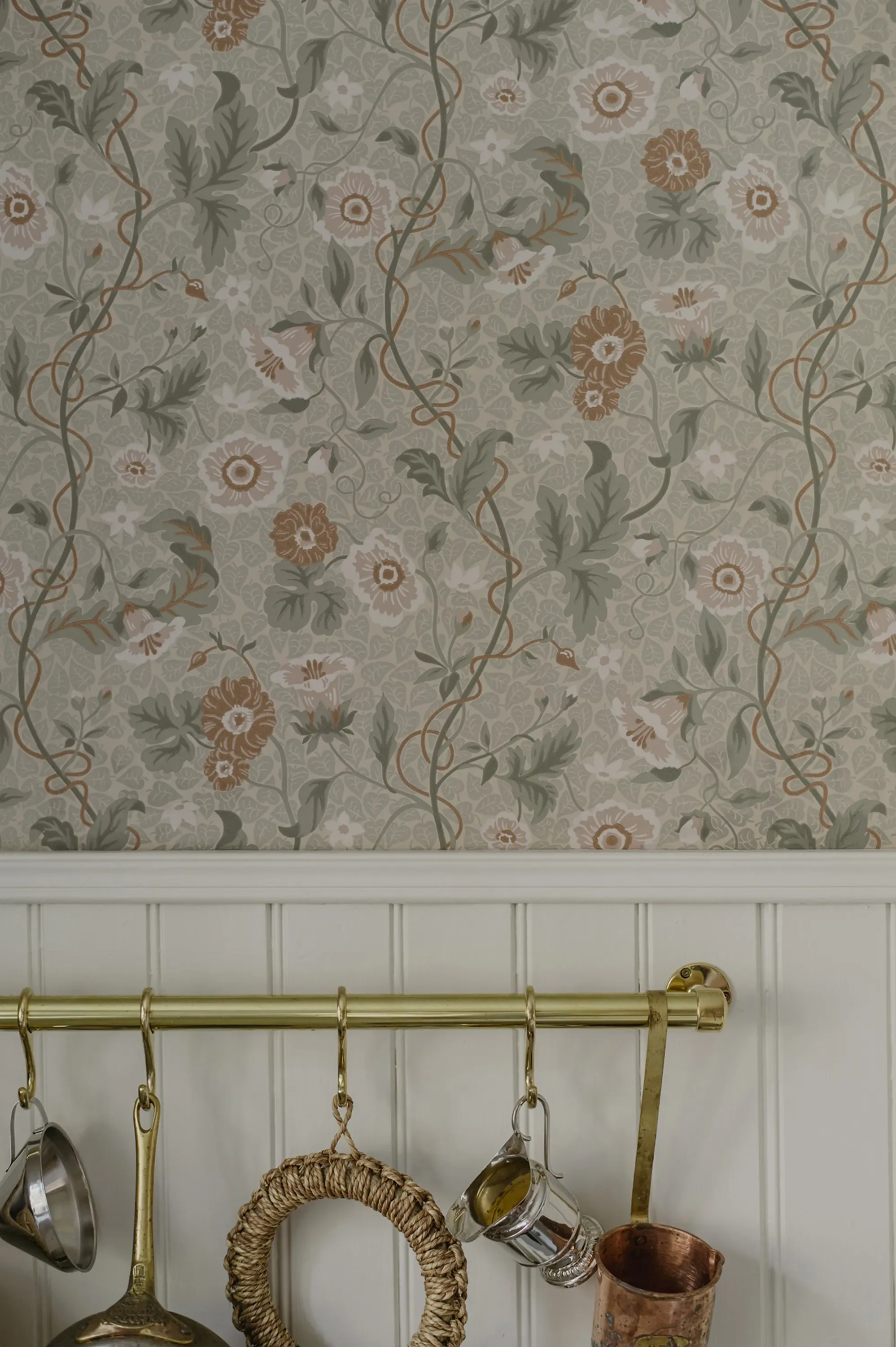 Sandberg Ulla in Garden Green wallpaper (S10499)