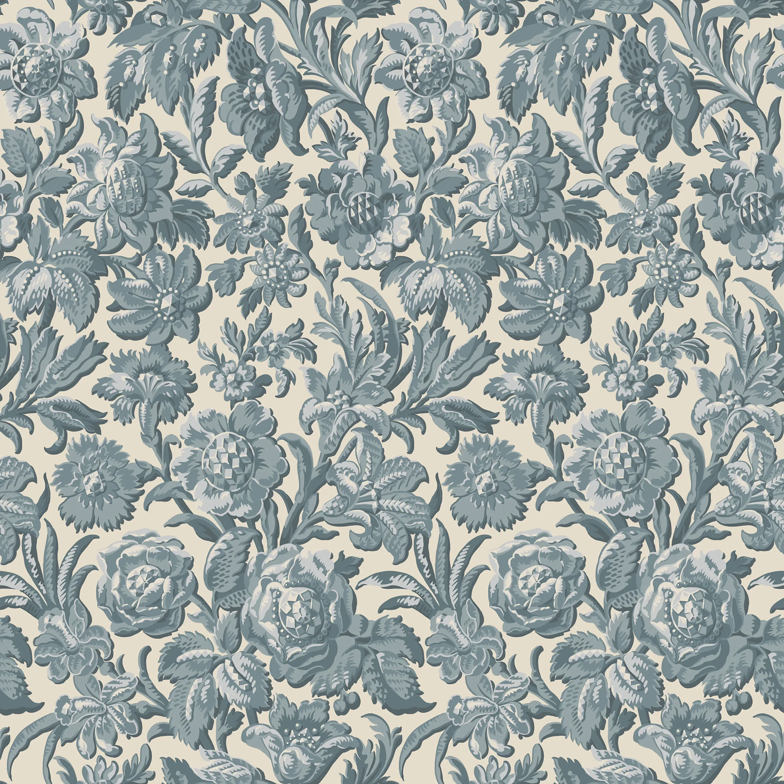 Sandberg Valentin in Misty Blue wallpaper (S10246)