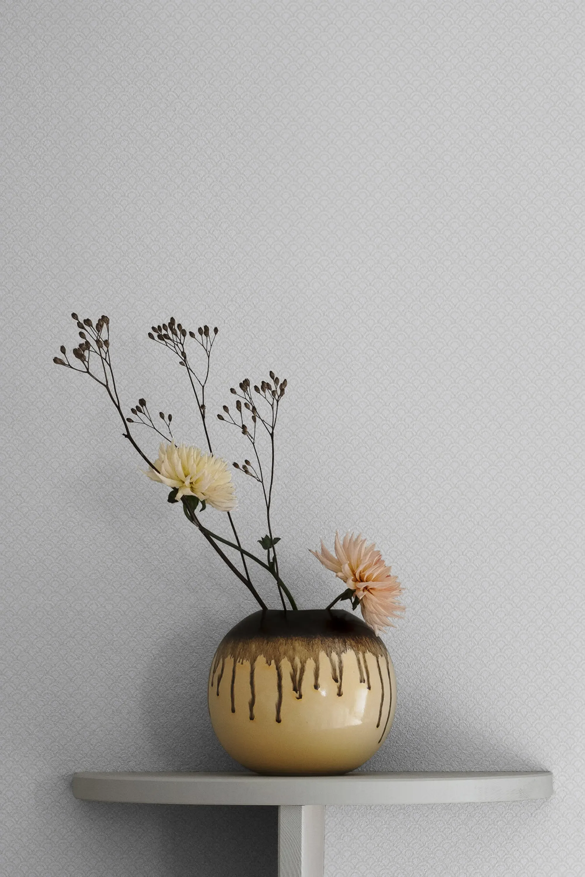 Sandberg Valv in White wallpaper (S10296)