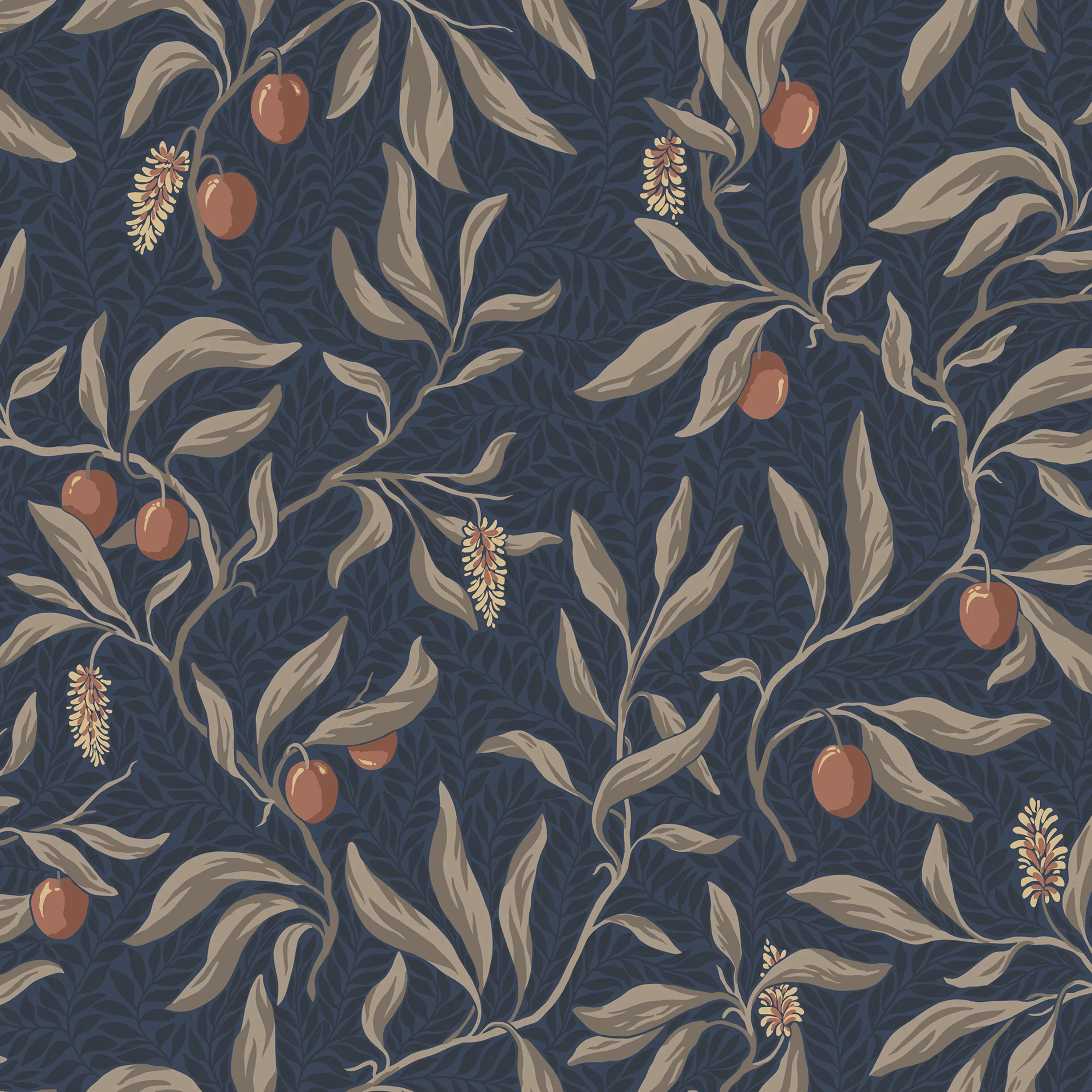 Sandberg Vinnie in Classic Blue wallpaper (S10224)
