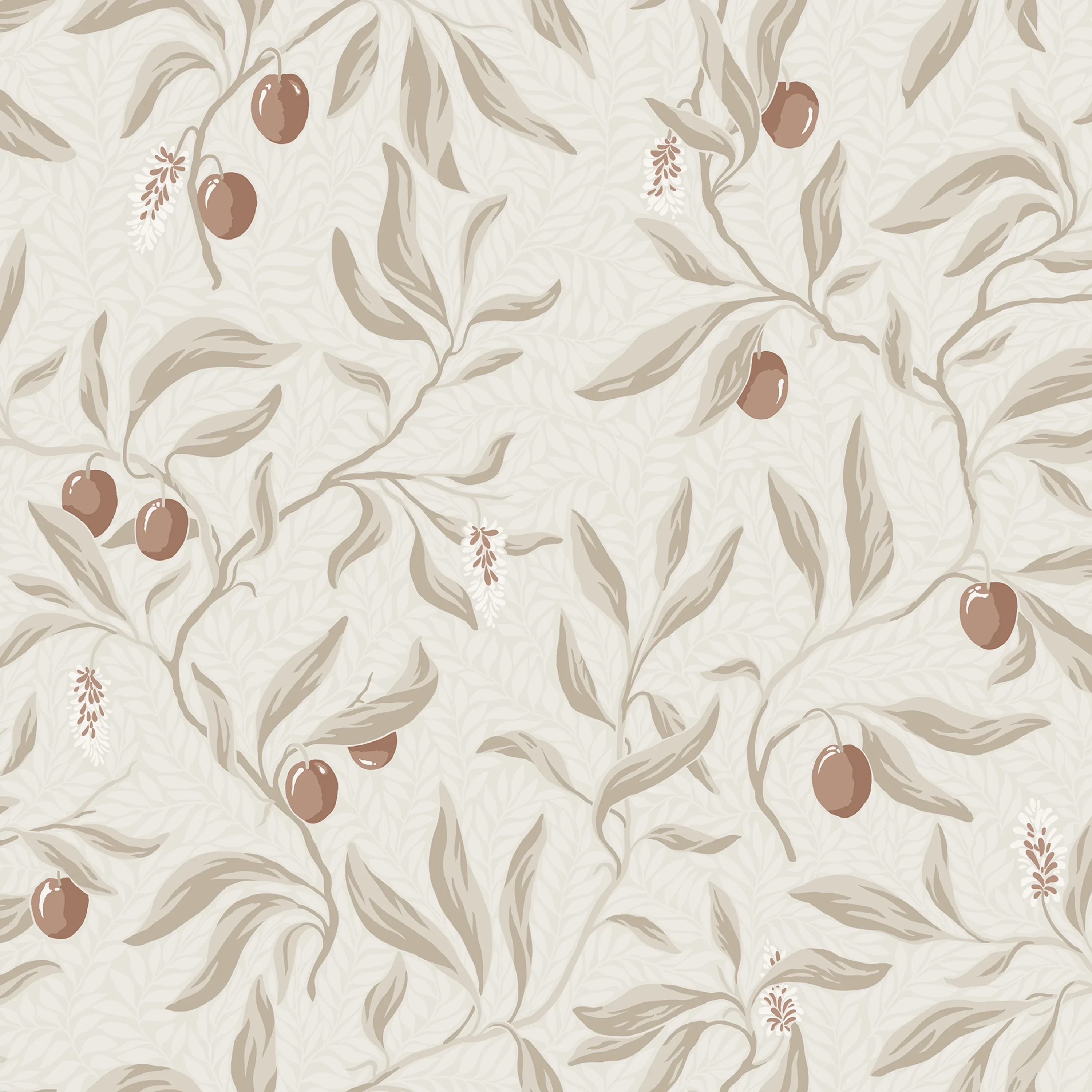 Sandberg Vinnie in Linen wallpaper (S10190)