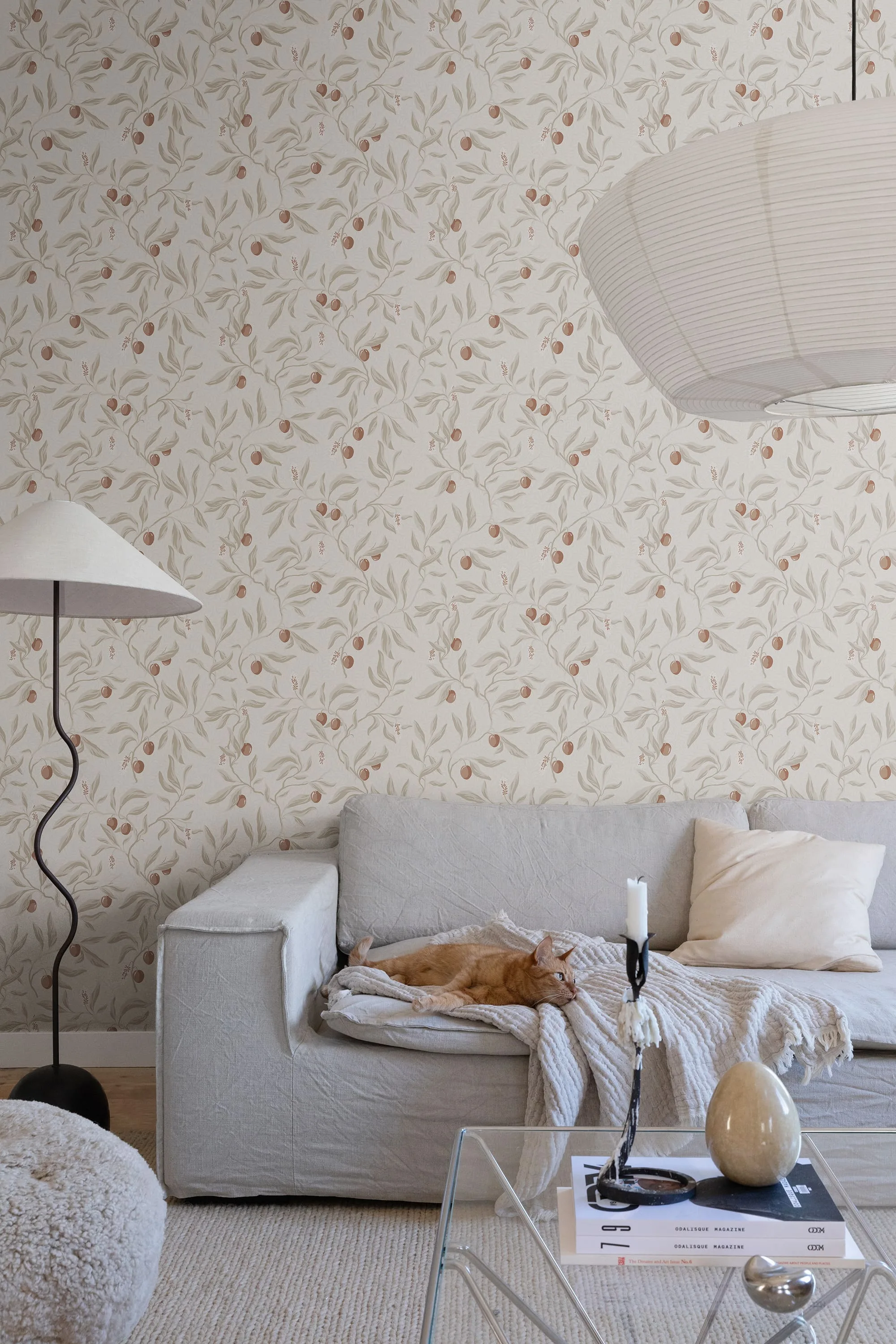 Sandberg Vinnie in Linen wallpaper (S10190)