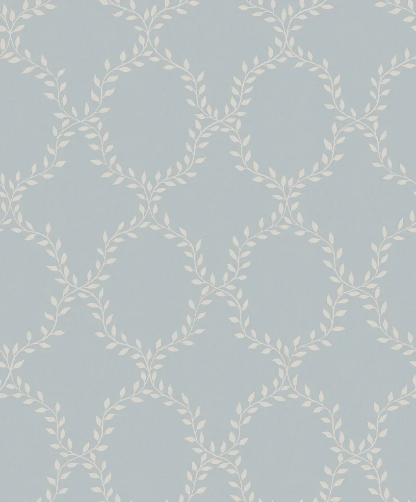 Sandberg Wilma in Misty Blue wallpaper (S10202)