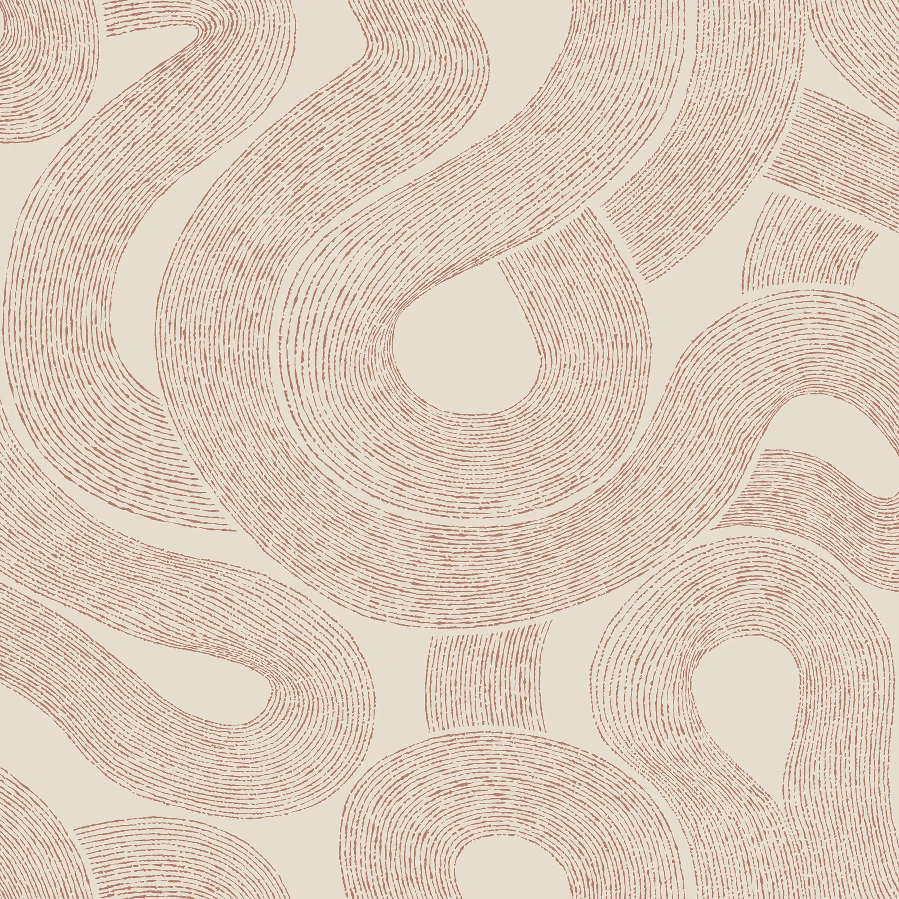 Sandberg Zen in Terracotta wallpaper (S10329)