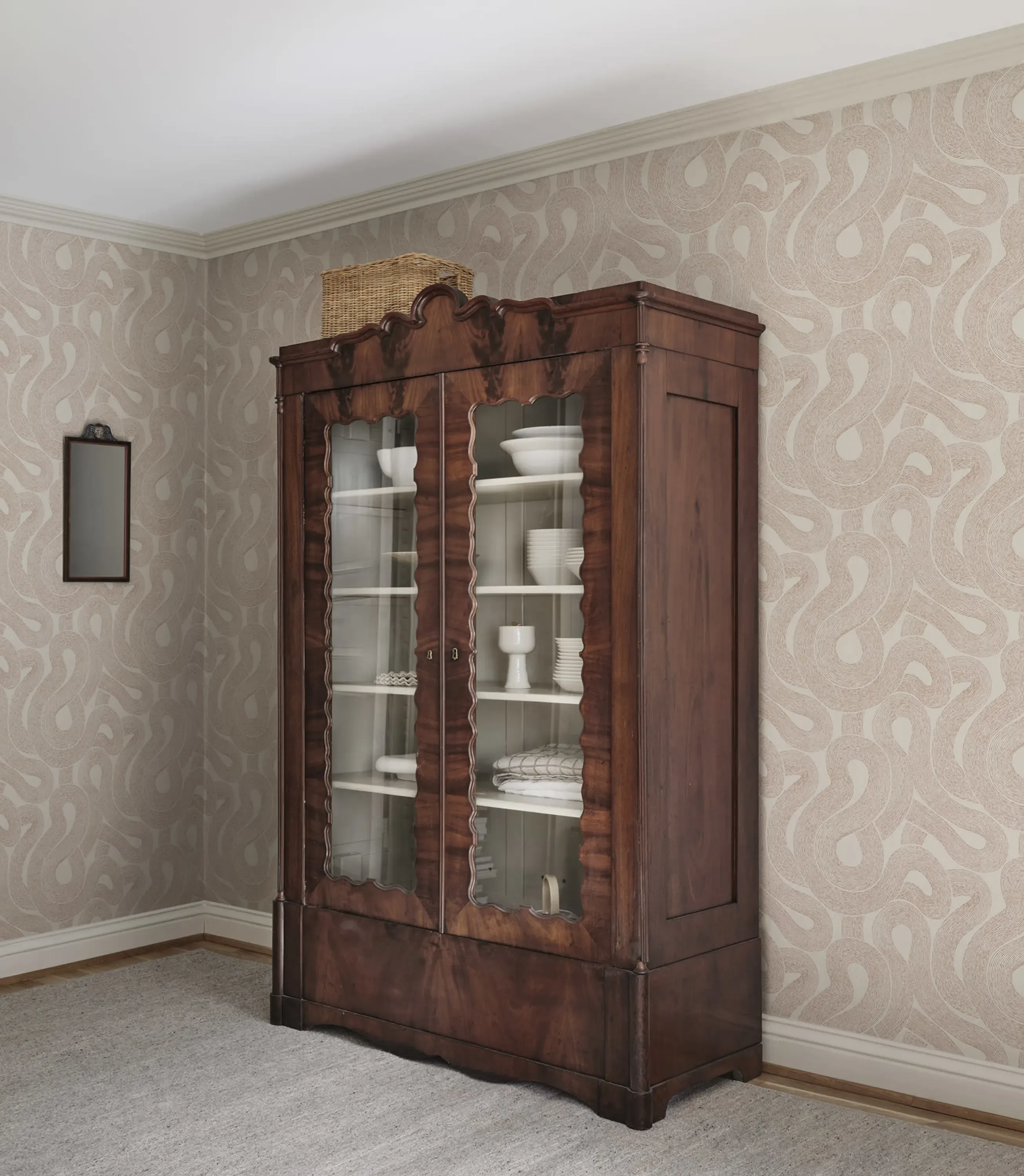 Sandberg Zen in Terracotta wallpaper (S10329)