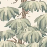 Alba wallpaper in Green color
