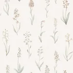 Alma wallpaper in Blush color