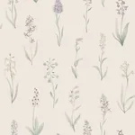 Alma wallpaper in Lilac color