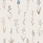 Alma wallpaper in Misty Blue color