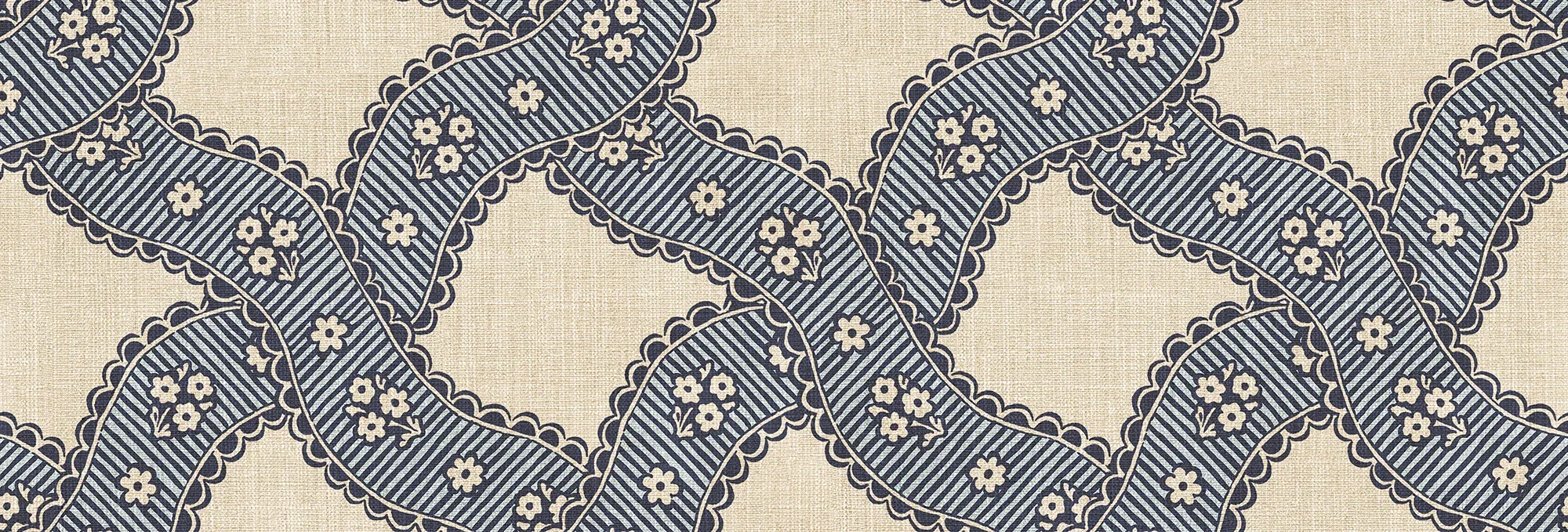 Annie wallpaper in Blue color