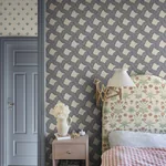 Annie Wallpaper – Blue | Wallpaper Twins Annie wallpaper in Blue color