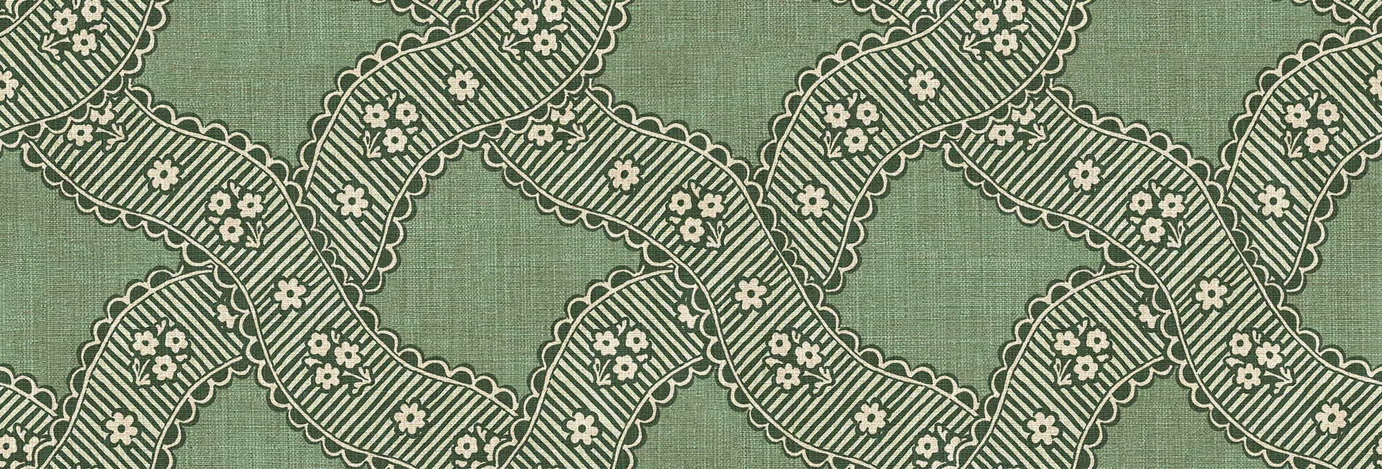 Annie wallpaper in Green color