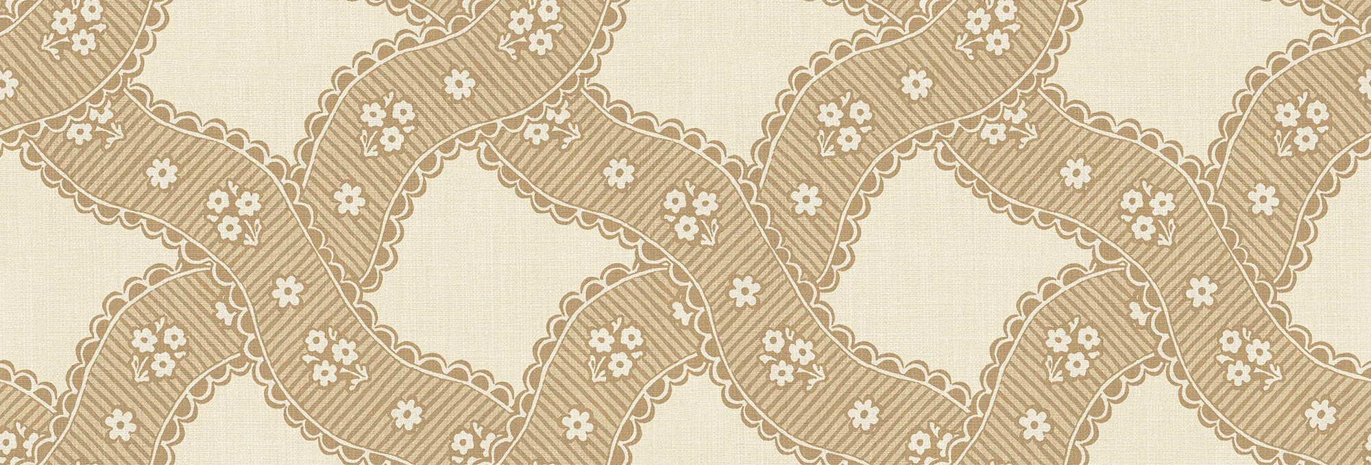 Annie wallpaper in Honey color