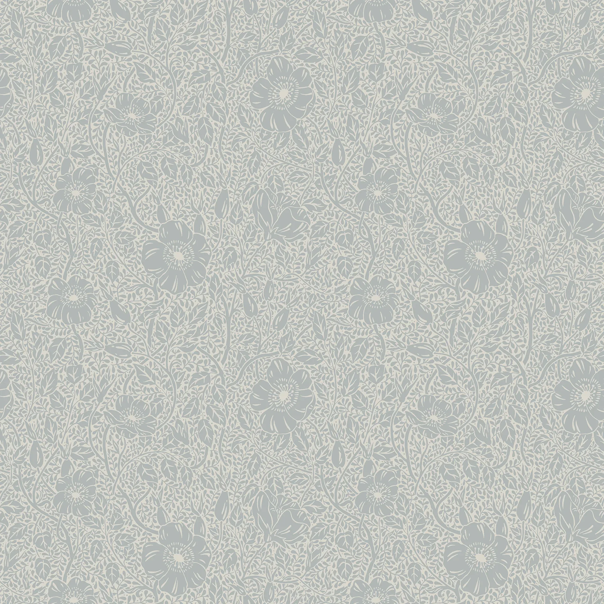 Anton wallpaper in Misty Blue color
