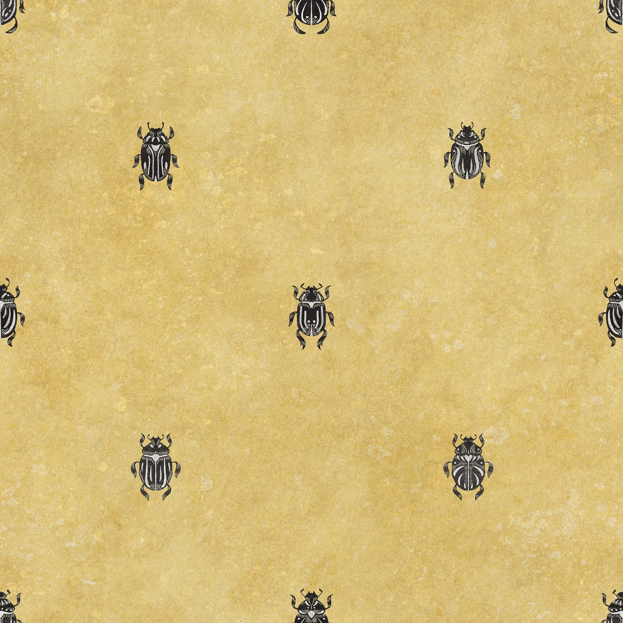 Audrey wallpaper in Honey color