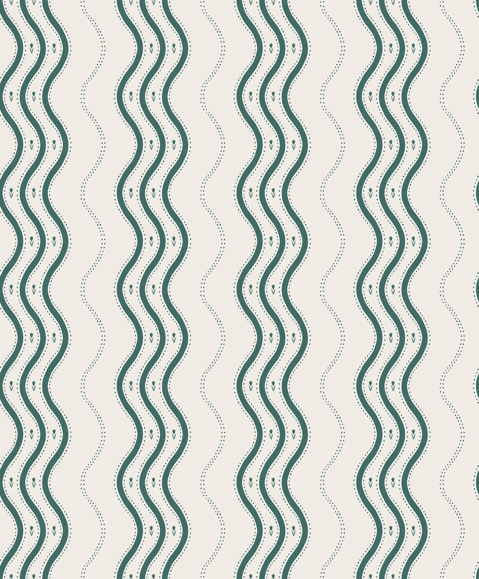 Ben wallpaper in Emerald color