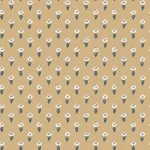 Betty wallpaper in Honey color