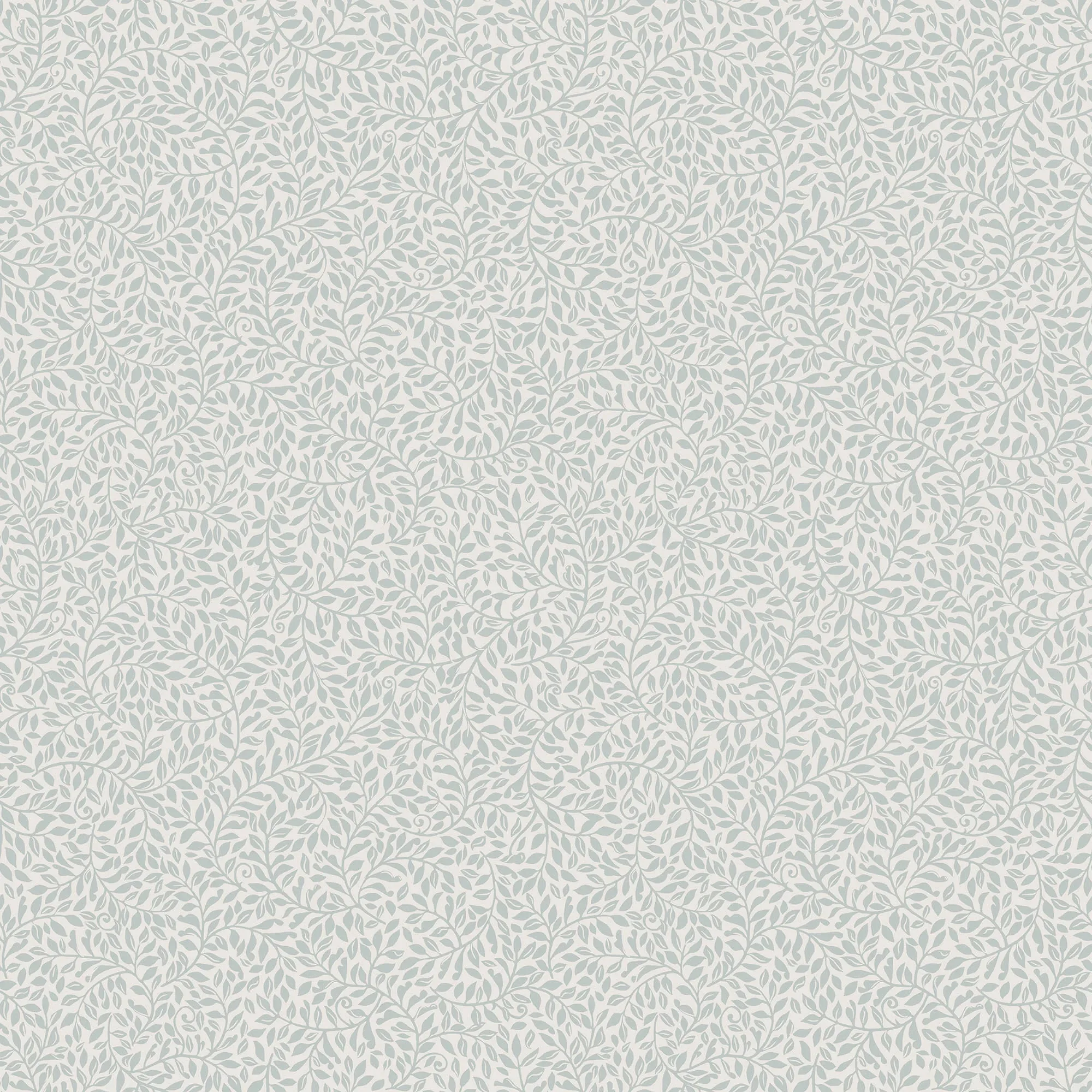 Bladverk wallpaper in Misty Blue color