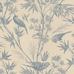 Celeste wallpaper in Indigo Blue color