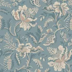 Daphne wallpaper in Misty Blue color