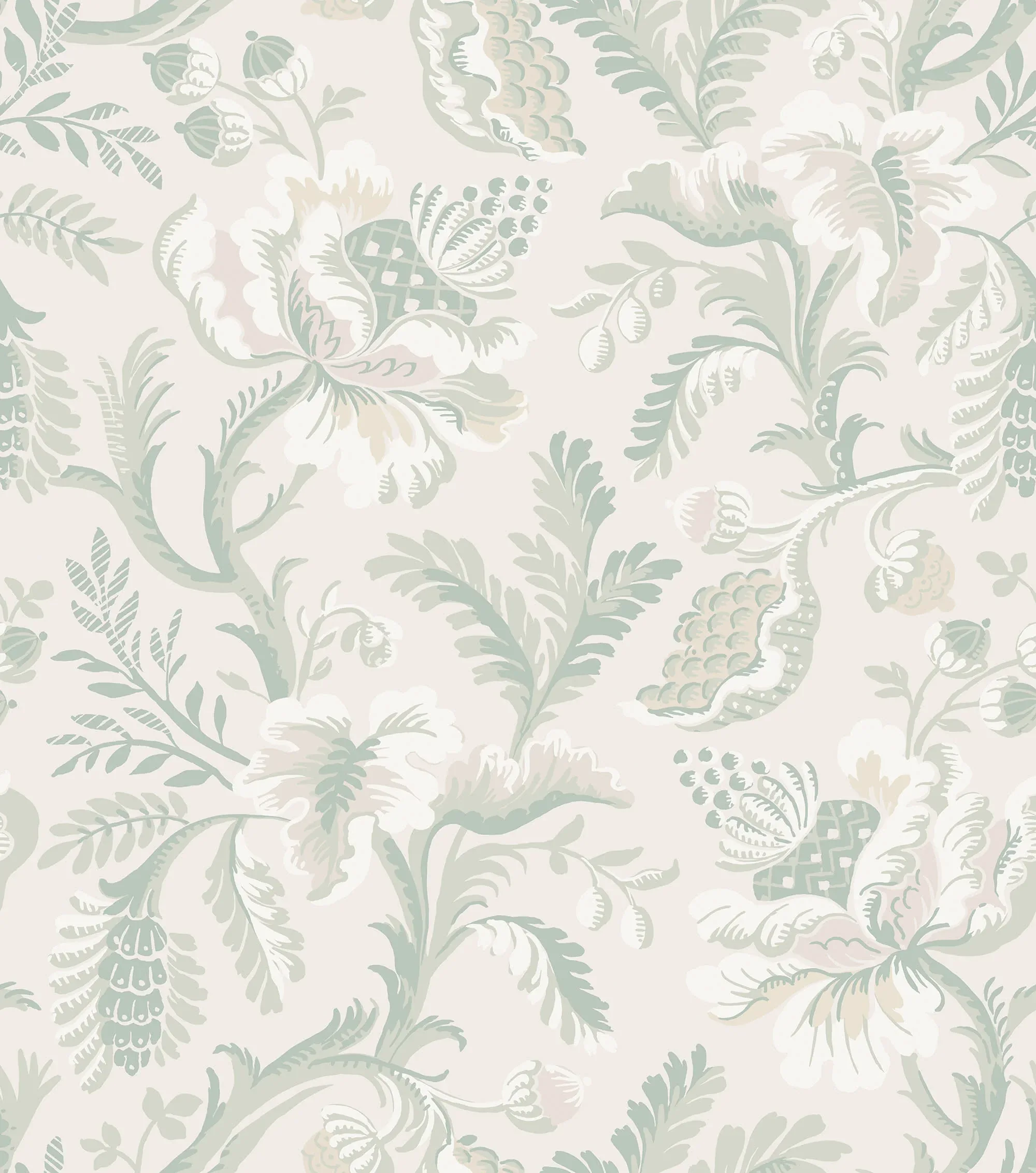 Daphne wallpaper in Pastel color